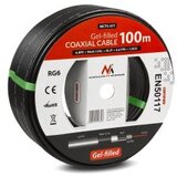 Maclean MCTV-477 coaxial cable 100 m Black | shoptok.hr