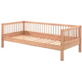 Vipack Dječji krevet od punog hrasta na kat/s dodatnim ležajem s prostorom za odlaganje 90x200 cm u prirodnoj boji Forrest – | shoptok.hr