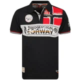 Geographical Norway Polo majice kratki rokavi SX1132HGN-Black Črna