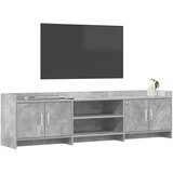 TV ormar 168 x 33 x 47 cm Betonska siva Konstruirano drvo | shoptok.hr