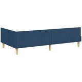  Kutni okvir kreveta Plava 90 x 190 cm tkanina | shoptok.hr