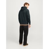 Jack & Jones Muški duks sa kapuljačom 12262811, Tamnozeleni