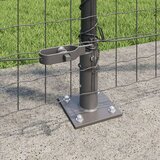  ograjni stebri Set 52 Sivi Beton 3,2 x 3,2 x 78,5 cm Vzdržljivi | Shoptok.si