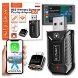 M30 brezžični adapter CarPlay/Android Auto USB/USB-C (WiFi 2,4/5,8 GHz, Bluetooth 5.4), (5000195869)