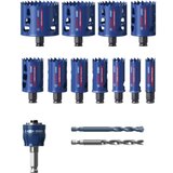 Bosch komplet expert tough material testera za otvore od 20/22/25/32/35/40/44/51/60/68/76 mm, 14 delova 2608900448 Cene