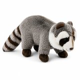  Plush Raccoon Mascot Cuddly Toy Realistic Gray 45 cm | shoptok.hr