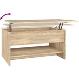  Stolić za kavu boja hrasta sonome 80x50x40 cm konstruirano drvo | shoptok.hr