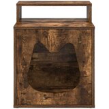  Mačja Kuća Dimljeni hrast 42,5 x 40 x 53,5 cm Konstruirano drvo | shoptok.hr