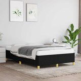 Furnova Posteljni okvir brez vzmetnice črn 120x190 cm blago, (21944195) | Shoptok.si