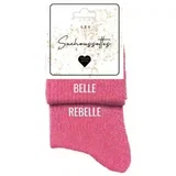 Nogavice Belle-rebelle Rožnata