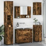  Set namještaja za kupaonicu 5 kom. Dimljeni hrast Smeđa 35 x 30 x 192 cm Cijene