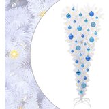  Umjetno božićno drvce s stalakom Bijelo 120 cm PVC i čelik | shoptok.hr