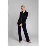 LaLupa Woman's Shirt LA007 Navy Blue | Shoptok.si
