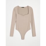 Sinsay Body dugih rukava s kvadratnim izrezom | shoptok.hr