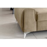 ELTAP Svjetlo smeđa baršunasti sklopiva sofa 261 cm Laurence – | shoptok.hr
