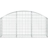  Gabionska košara s lukom 150x30x60/80 cm pocinčano željezo | shoptok.hr