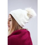 Fasardi Creamy winter hat Cene