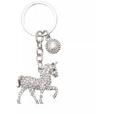 Widdop & Co. Sophia - Privezak za ključeve - Sophia, Unicorn with Clear Crystals Cene