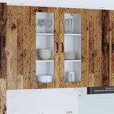 vidaXL Stenska kuhinjska omarica s polico Star les 80 x 31 x 100 cm | Shoptok.si