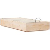 Otomanski krevet Prirodna 75 x 190 cm Masivna borovina | shoptok.hr