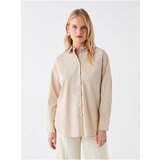 LC Waikiki LCWAIKIKI Classic Women's Straight Long Sleeve Oversized Poplin Shirt. Cene