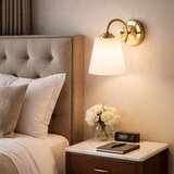  Zidna svetiljka PAFOS 1xE27/15W/230V zlatna | Eponuda.com