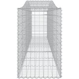  Lučne gabionske košare 25 kom 400x50x80/100cm pocinčano željezo | shoptok.hr