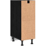  Kuhinjska baza ormarića Crni hrast 30 x 44,5 x 81,5 cm | shoptok.hr