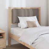  Tapecirani uzglavlje Smeđa 75 cm Čvrsto borovo drvo | shoptok.hr