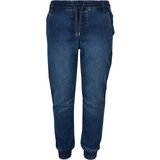 Urban Classics Kids Boys Knitted Denim Jogpants blue washed | shoptok.hr