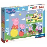 Clementoni Peppa Pig 3x48kom set puzzle - | shoptok.hr
