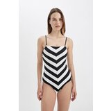 Defacto Fall in Love Regular Fit Striped Swimsuit cene