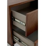 Jotex Noćni ormarić u dekoru oraha u tamnoj prirodnoj boji Duvberg – | shoptok.hr