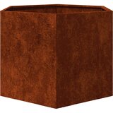  Sadilica boja hrđe 60 x 60 x 45 cm od čelika COR-TEN | shoptok.hr