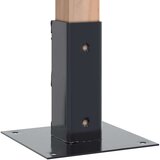  podstavek za stebre, 46x46 mm, 12kos | Shoptok.si