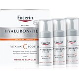 Eucerin Hyaluron-Filler Vitamin C Booster posvetlitveni serum proti gubam z vitaminom C 3x8 ml Cene