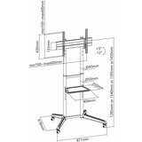 S Box podni nosač FS-400, 32-70 (podesivi) nosač za televizor | ePonuda.com