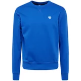 North Sails Sweater majica kraljevsko plava / bijela