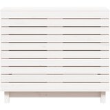  Košara za rublje bijela 88,5x44x76 cm od masivne borovine | Eponuda.com