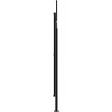  Bočna tenda na uvlačenje smeđesiva 200x1000 cm | shoptok.hr