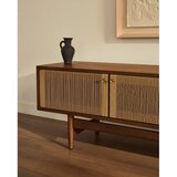 Kave Home Smeđa TV komoda u dekoru oraha 200x50 cm Elan – | shoptok.hr