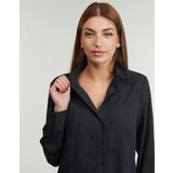 Guess Srajce & Bluze FLORE LOGO HOTFIX Črna | Shoptok.si