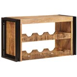  Stojalo za vino Rjava 100 x 45 x 33 cm Trd grob les manga, (5000108373) | Shoptok.si