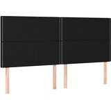  box spring s madracem LED crni 160x200 cm od tkanine | shoptok.hr