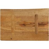 Stolna Mizna plošča 50x40x2,5 cm naraven rob trden mangov les | Shoptok.si