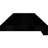 vidaXL Prozorske klupice 2 kom tamnosmeđe 80x20x2 cm masivne hrast | shoptok.hr