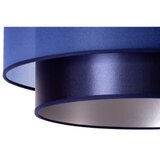  Duolla - Visilica na sajli NANTES 1xE27/15W/230V prečnik 45 cm plava/srebrna | Eponuda.com