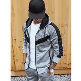 DStreet Gray AX0611 men's tracksuit | Shoptok.si