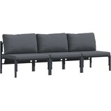 Vanjski namještaj 3 Komad Antracit 80 x 80 x 71 cm Čelik | shoptok.hr