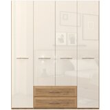 Jela Jagodina plakar P42/GL - kolekcija Gala - Pacifik orah/Bež Lak - 182x224x56 cm u